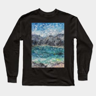 Lake Garda Landscape Long Sleeve T-Shirt